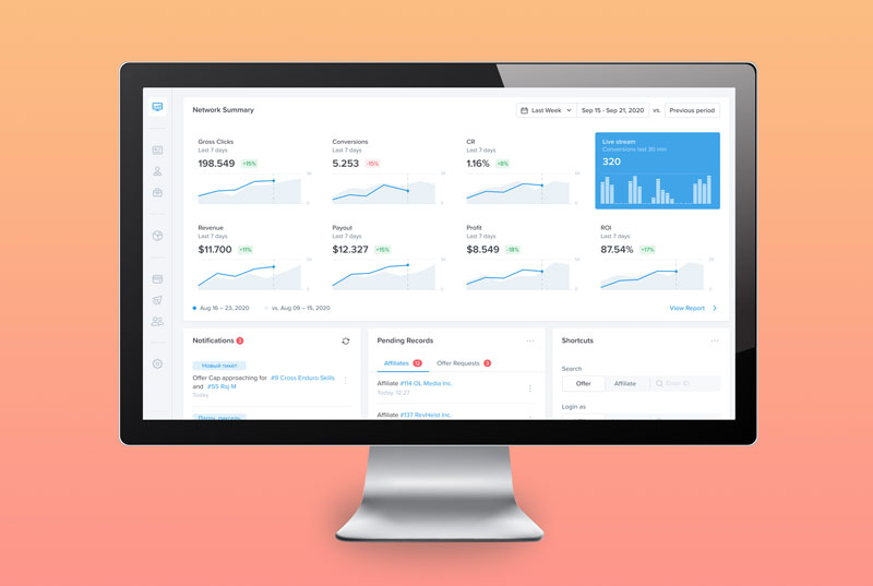 Service: Affiliate Media Management